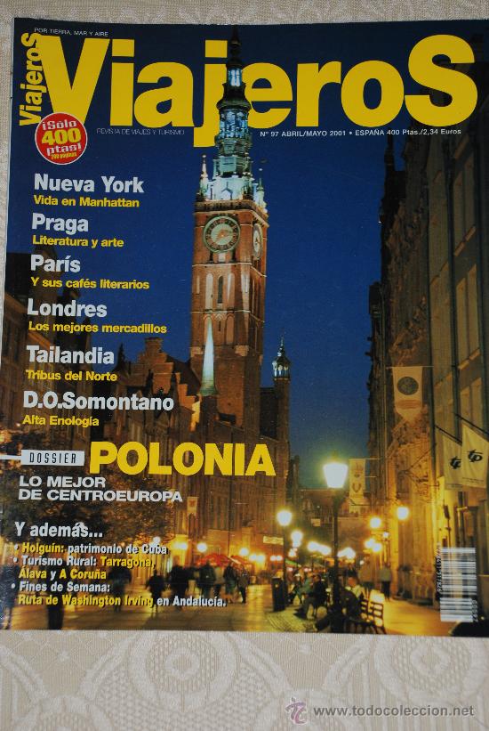 Collection Magazines and Newspapers: Viajeros, n&ordm; 97, Abril/Mayo 2001