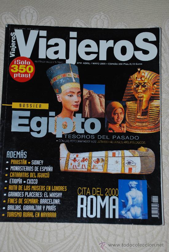 Collection Magazines and Newspapers: Viajeros, n&ordm; 91,Abril/ Mayo 2000