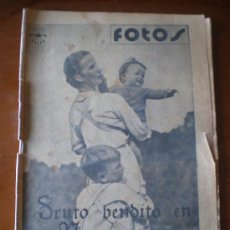 Coleccionismo de Revistas y Periódicos: FOTOS Nº 30 (18/09/37) GUERRA CIVIL BADAJOZ MADRID HITLER FALANGE BEORLEGUI MADRIGAL DEGLANE CAMPO