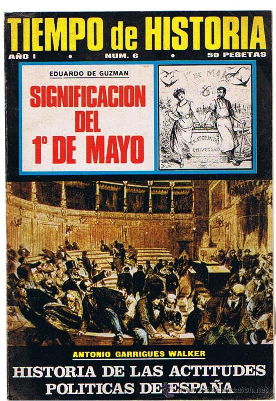 Collezionismo di Riviste e Giornali: Tiempo de Historia n&ordm; 6.