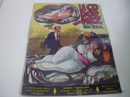 Coleccionismo de Revistas y Peri&oacute;dicos: LA CODORNIZ - EXTRA DEDICADO A LA VIDA SEXUAL (A&Ntilde;O 1.968)  - REVISTA HUMORISTICA