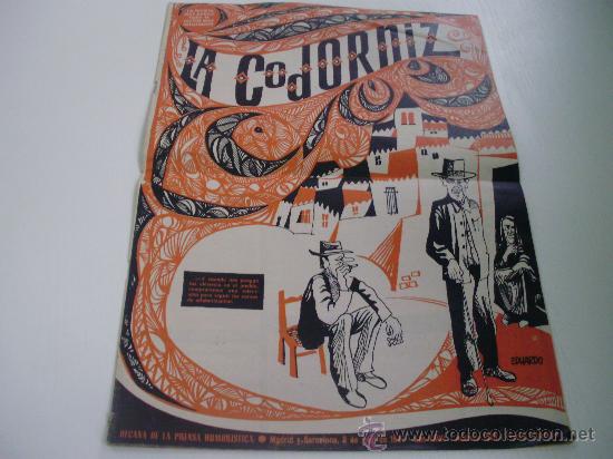 Coleccionismo de Revistas y Peri&oacute;dicos: LA CODORNIZ N&ordm; 1338 (9-07-1967) - REVISTA HUMORISTICA