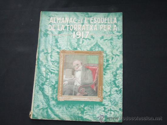 Coleccionismo de revistas y peri&oacute;dicos: ALMANAC DE L'ESQUELLA DE LA TORRATXA PER A 1917 - GALERIA DE CATALANS IL.LUSTRES -