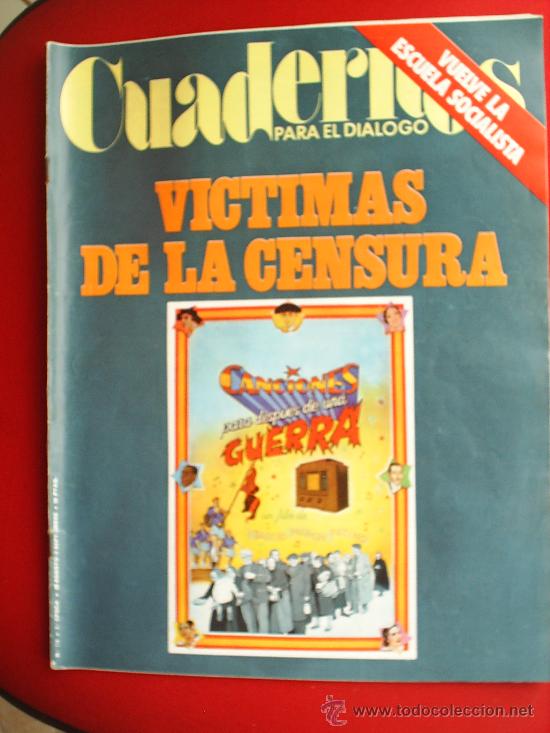Coleccionismo de revistas y peri&oacute;dicos: CUADERNOS PARA EL DIALOGO N. 174 , 28 AGOSTO 1976 , VICTIMAS DE LA CENSURA , POLITICA , CULTURA ETC