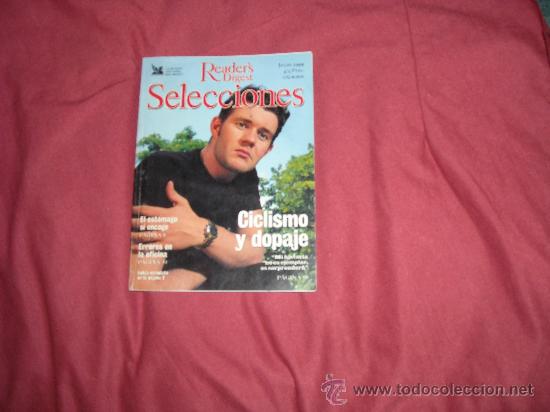 Coleccionismo de Revistas y Peri&oacute;dicos: SELECCIONES DEL READER&acute;S DIGEST JULIO 1999 CICLISMO Y DOPAJE 143 PAGINAS