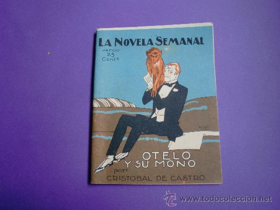 Collezionismo di Riviste e Giornali: LA NOVELA SEMANAL, N&ordm; 127 15/12/1923 Cristobal de Castro portada de Penagos