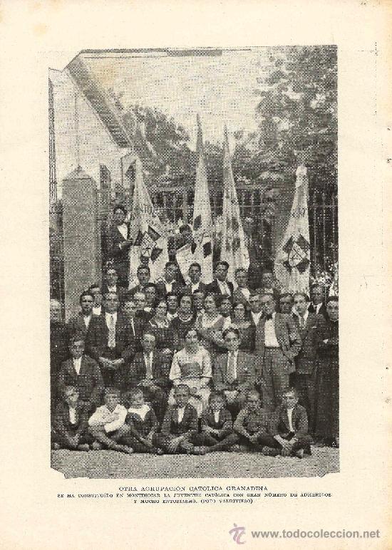 Coleccionismo de revistas y peri&oacute;dicos: * MONTEGICAR, Granada * Juventud Cat&oacute;lica - 1933