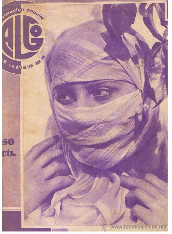 Collection Magazines and Newspapers: Algo n&ordm;  295. 6 Abril de 1935.