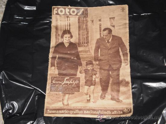 Coleccionismo de revistas y peri&oacute;dicos: SEMANARIO GRAFICO NACIONAL SINDICALISTA - FOTOS - NUMERO 139 , 28 DE OCTUBRE 1939