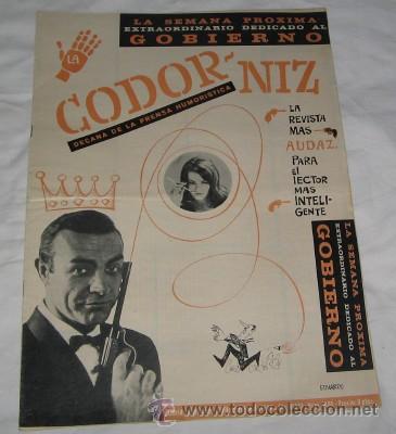 Coleccionismo de Revistas y Peri&oacute;dicos: LA CODORNIZ  N&ordm; 1405, DE 1968