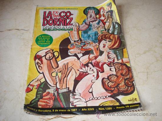 Coleccionismo de Revistas y Peri&oacute;dicos: LA CODORNIZ N&ordm; 1320 - EXTRA DEDICADO A LAS PILDORAS - 5 MARZO 1967