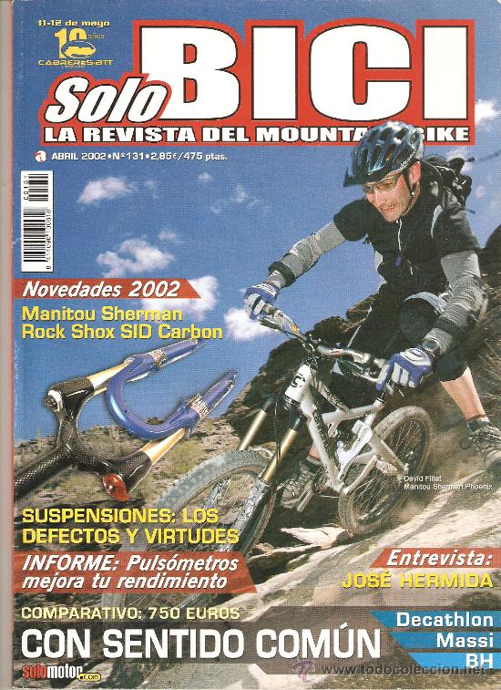 Collezionismo di Riviste e Giornali: SOLO BICI , LA REVISTA DEL MOUNTAIN BIKE N&ordm; 131 ABRIL 2002