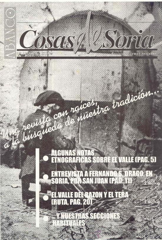 Coleccionismo de revistas y peri&oacute;dicos: Abanco /Cosas de Soria n&ordm; 22