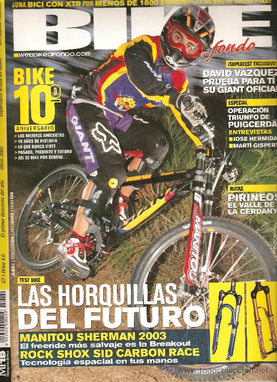 Coleccionismo de Revistas y Peri&oacute;dicos: revista , Bike a fondo n&ordm; 120 a&ntilde;o 2002