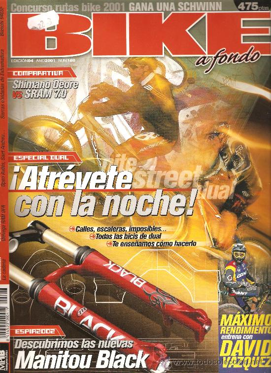 Coleccionismo de Revistas y Peri&oacute;dicos: REVISTA , BIKE A FONDO N&ordm; 108 A&Ntilde;O 2001