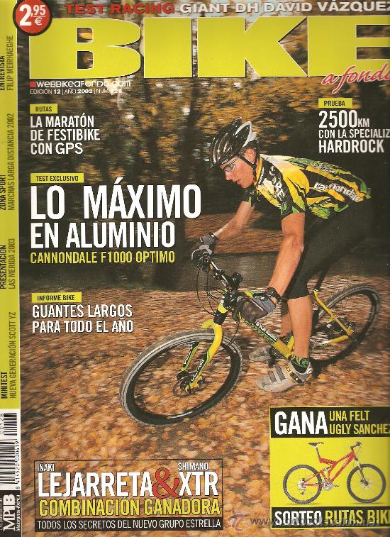 Coleccionismo de Revistas y Peri&oacute;dicos: REVISTA , BIKE A FONDO N&ordm; 128 A&Ntilde;O 2002