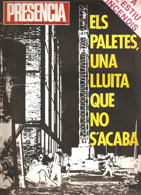 Coleccionismo de revistas y peri&oacute;dicos: REVISTA PRESENCIA N&ordm; 433 JULIOL 1976