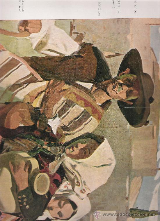 Coleccionismo de revistas y peri&oacute;dicos: HOJA DE REVISTA - LAGARTERANOS POR SOROLLA - 33,6 X 24,6 CM.