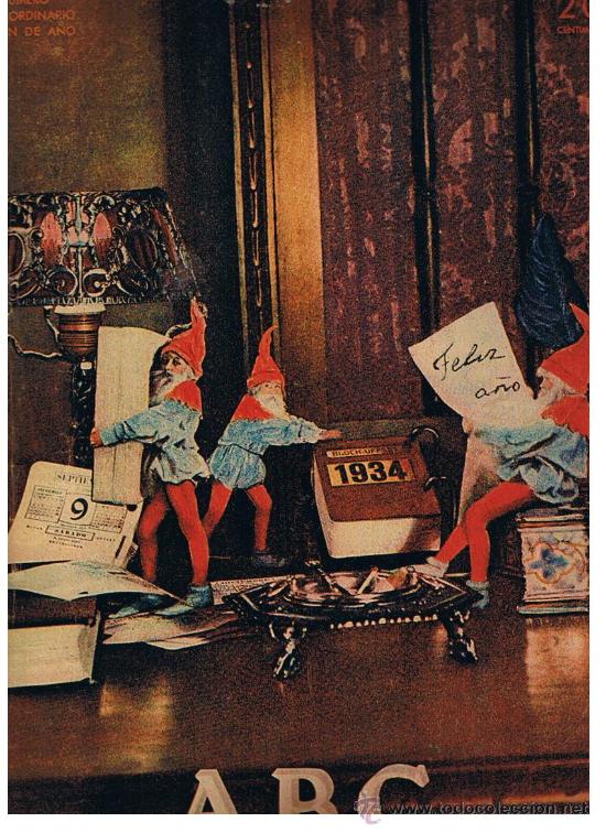 Coleccionismo de revistas y peri&oacute;dicos: ABC n&uacute;mero Extraordinario de Fin de A&ntilde;o. Edici&oacute;n de Andalucia. 31 de Diciembre de 1933.
