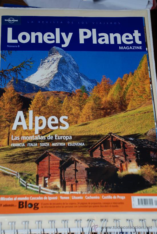 Coleccionismo de Revistas y Peri&oacute;dicos: Lonely Planet magazine n&ordm; 8. Alpes