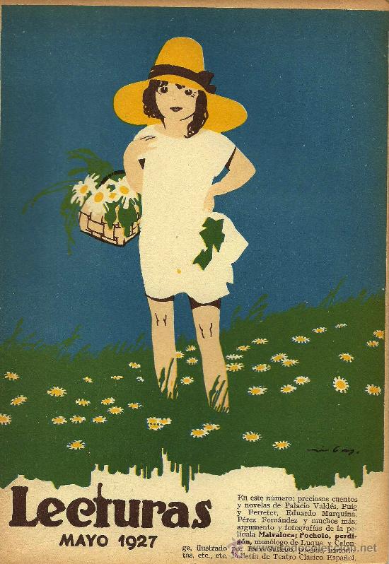 Coleccionismo de revistas y peri&oacute;dicos: Ilustraci&oacute;n de cubierta F. Ribas - 1927