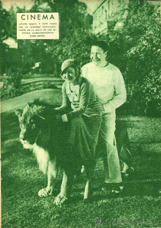 Coleccionismo de revistas y peri&oacute;dicos: * CINE * Wynne Gibson y Jack Oakie -1933