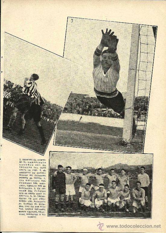 Coleccionismo de Revistas y Peri&oacute;dicos: * DEPORTES * Motociclismo, f&uacute;tbol ( Celta de Vigo, Iberia, Betis..), boxeo ( Arilla)...-1931