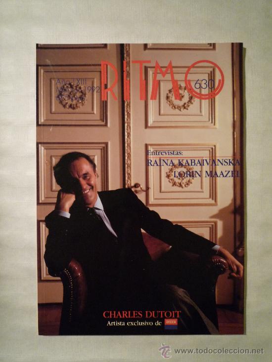Collection Magazines and Newspapers: Revista Ritmo, n&uacute;mero 630 de marzo de 1992.