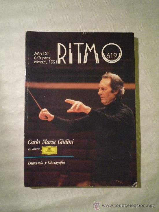 Collection Magazines and Newspapers: Revista Ritmo, n&uacute;mero 619 de marzo de 1991.