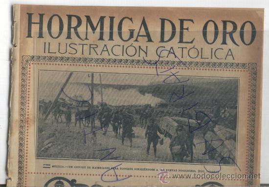 Coleccionismo de Revistas y Peri&oacute;dicos: REVSITA. A&Ntilde;O 1921.LA GUERRA EN MELILLA. DE MELILLA.EJERCITO.CONVOY DE MATERIALES PARA BLOCAOS.