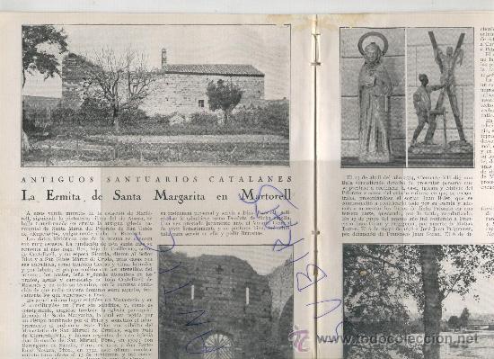 Colecionismo de Revistas e Jornais: REVISTA 1926 SANTA MARGARITA DE MARTORELL BOMBEROS DE MANRESA MORA DE EBRO INCA OYARZUN