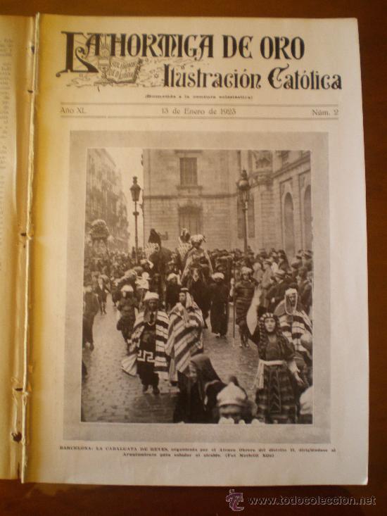 Coleccionismo de revistas y peri&oacute;dicos: LA HORMIGA DE ORO N&ordm; 2 (13/01/23) MELILLA BARCELONA REYES MAGOS OBISPO SION HOCKEY ARQUEOLOGIA EGIPT
