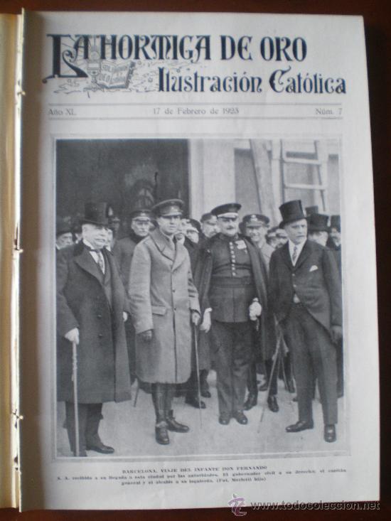 Coleccionismo de revistas y peri&oacute;dicos: LA HORMIGA DE ORO N&ordm; 7 (17/2/23) MELILLA VITORIA MADRID CARNAVAL BARCELONA VALENCIA SAN SEBASTIAN