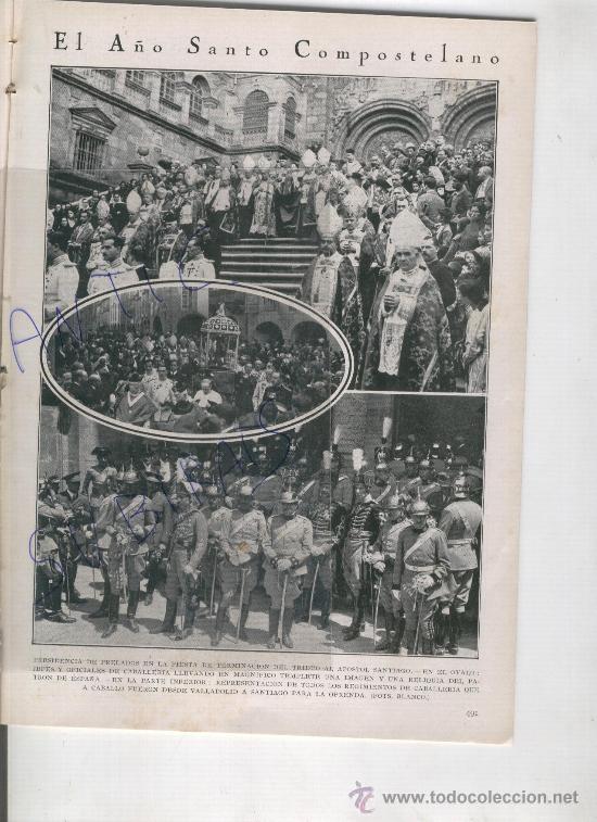 Collezionismo di Riviste e Giornali: REVISTA 1926 A&Ntilde;O SANTO COMPOSTELANO ESCUELA DE CARLET ARTES SANT JOAN DE VILATORTA  LLOREN&Ccedil; SAVALL