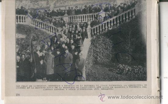 Coleccionismo de revistas y peri&oacute;dicos: REVISTA.A&Ntilde;O 1927.FOTOS RELIGIOSAS.BALAGUER.IGUALADA.SANT FELIU DE LLOBREGAT.MARQUESA DE CASTELLBELL