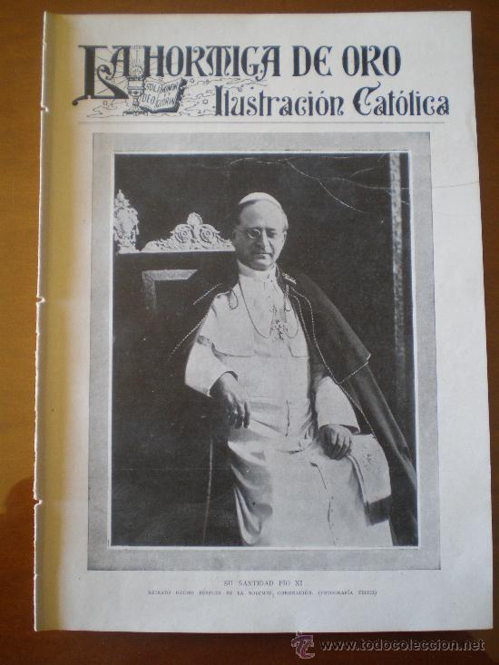 Coleccionismo de revistas y peri&oacute;dicos: LA HORMIGA DE ORO N&ordm; 8 (25/2/22) AVILA BARCELONA MADRID TELEGRAFOS IRUN MELILLA PIO XI SAN SEBASTIAN