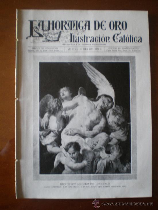 Coleccionismo de revistas y peri&oacute;dicos: LA HORMIGA DE ORO N&ordm; 15 (15/04/22) MELILLA MADRID GENOVA ROMA TUGUNTZ GUERRERO-MENDOZA