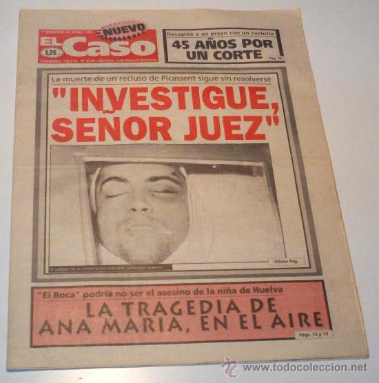 Coleccionismo de revistas y peri&oacute;dicos: SEMANARIO EL CASO N&ordm; 2.338 A&Ntilde;O: 1995 MADRID: EL JUEZ INVESTIGA SI LA MUERTE DEL HIJO DE LOLA FLORES