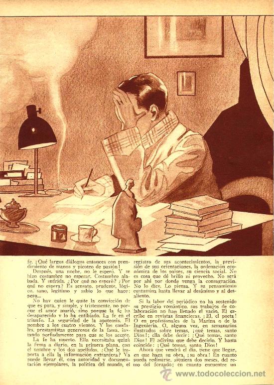 Coleccionismo de Revistas y Peri&oacute;dicos: Horas de amar X de X / por J. Aguilar Catena con dibujo de Estalella- 1933