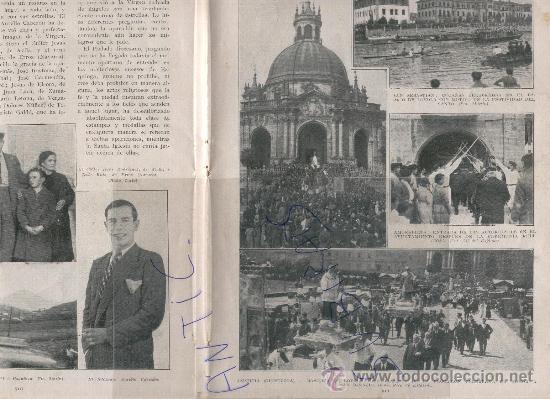 Colecionismo de Revistas e Jornais: REVISTA. A&Ntilde;O 1931.EZQUIOGA. AMOREBIETA.AZPEITIA.LLORET DE MAR. LLISA DE MUNT. LLISSA DE MUNT