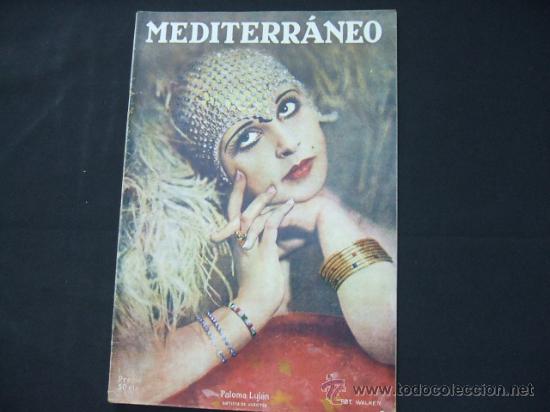 Collectionnisme de Revues et Journaux: MEDITERRANEO - N&ordm; 58 - 7 ENERO 1928 - CRIMEN DE LA CALLE TRAFALGAR - BARCELONA