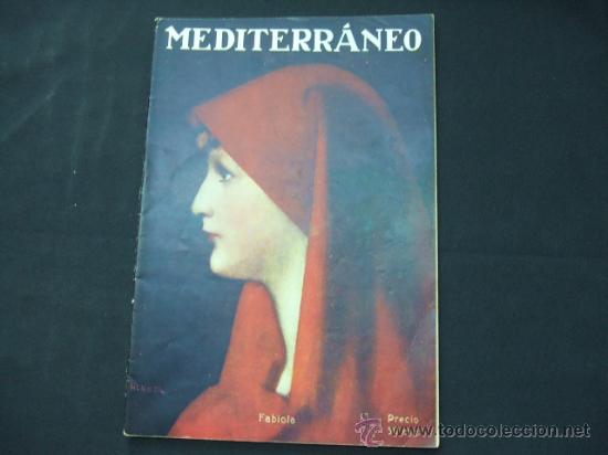 Collectionnisme de Revues et Journaux: MEDITERRANEO - N&ordm; 74 - 28 ABRIL 1928 - LAS FIESTAS DE TARRAGONA - EL COSO ROMANO