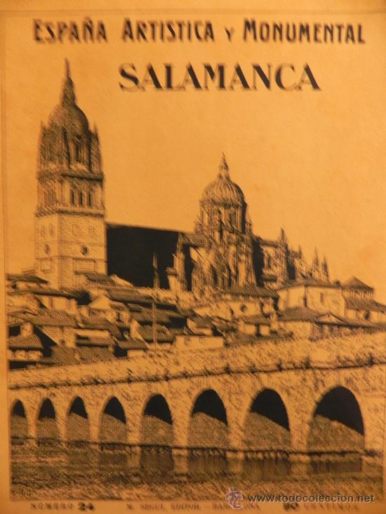 Coleccionismo de Revistas y Peri&oacute;dicos: ANTIGUA REVISTA SOBRE SALAMANCA. 13 FOTOGRAF&Iacute;AS CON TEXTO EXPLICATIVO. Ca.1920 (R00005)) @