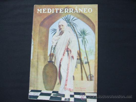 Collectionnisme de Revues et Journaux: MEDITERRANEO - N&ordm; 67 - 10 MARZO 1928 - PORTADA, BEBE DANIELS, ARTISTA DE CINE