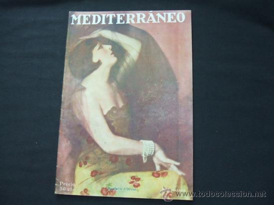 Collectionnisme de Revues et Journaux: MEDITERRANEO - N&ordm; 75 - 21 ABRIL 1928 - MELILLA, DETENCION DEL AUDAZ LADRON, EL GALLEGO