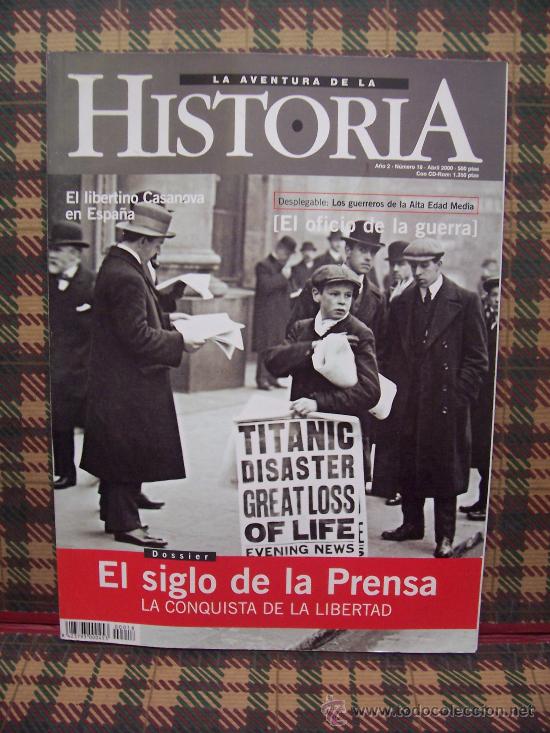 Coleccionismo de Revistas y Peri&oacute;dicos: REVISTA LA AVENTURA DE LA HISTORIA - N&ordm; 18 - DESPLEGABLE: LOS GUERREROS DE LA ALTA EDAD MEDIA