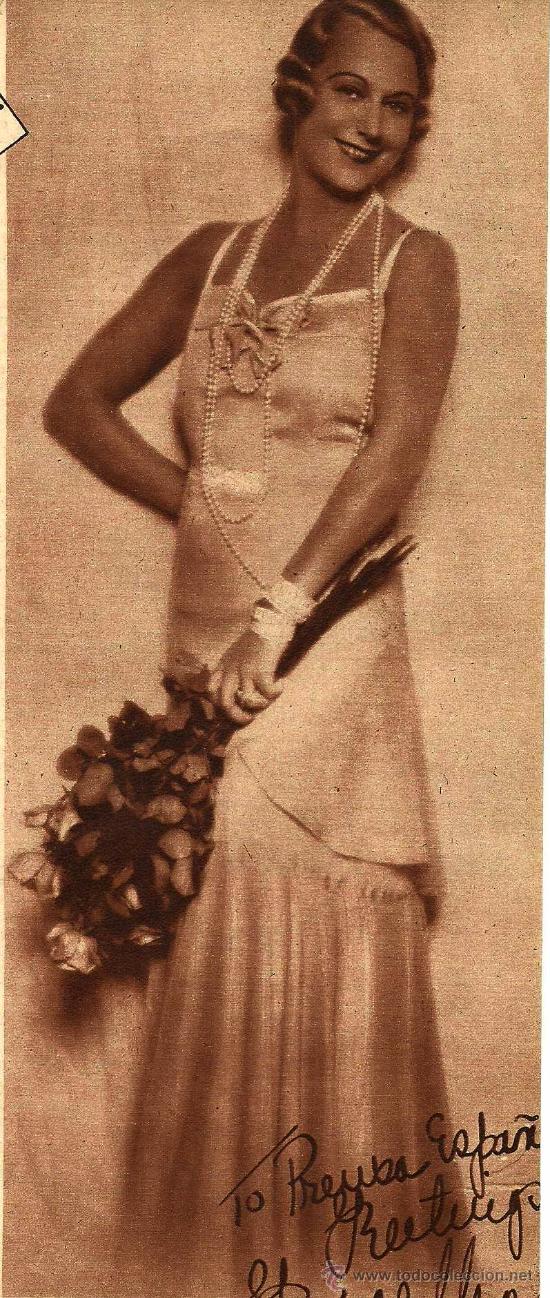 Coleccionismo de revistas y peri&oacute;dicos: La cantante Grace Moore, esposa del actor espa&ntilde;ol Valent&iacute;n Parera- 1931