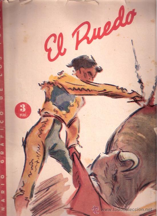 Coleccionismo de Revistas y Peri&oacute;dicos: PERIODICO DE TOROS - EL RUEDO - 1948 - FERIA DE LA CORU&Ntilde;A - SAN SEBASTIAN - VALENCIA - J APARICIO