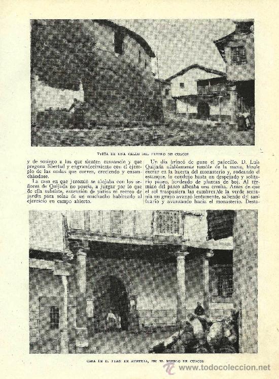 Coleccionismo de revistas y peri&oacute;dicos: * CUACOS, C&aacute;ceres * Nido de &aacute;guilas- 1920