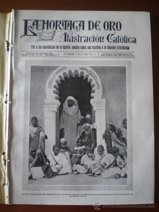 Coleccionismo de revistas y peri&oacute;dicos: LA HORMIGA DE ORO N&ordm; 15 (15/05/20) DURANGO BERRIZ MONTIJO VALENCIA BURGOS VICH MELILLA TORTOSA MADRI